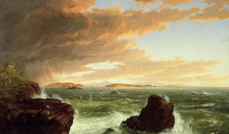Thomas Cole View Across Germany oil painting art
